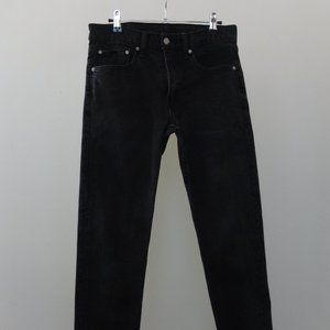 Mens Levi Strauss 502 Jeans - Black